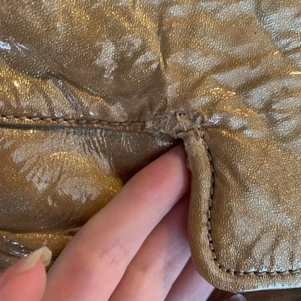 Botkier Gold Medium Size Hobo Bag Coin Purse